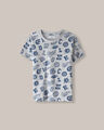 Playera Gris Estampada,GRIS CLARO